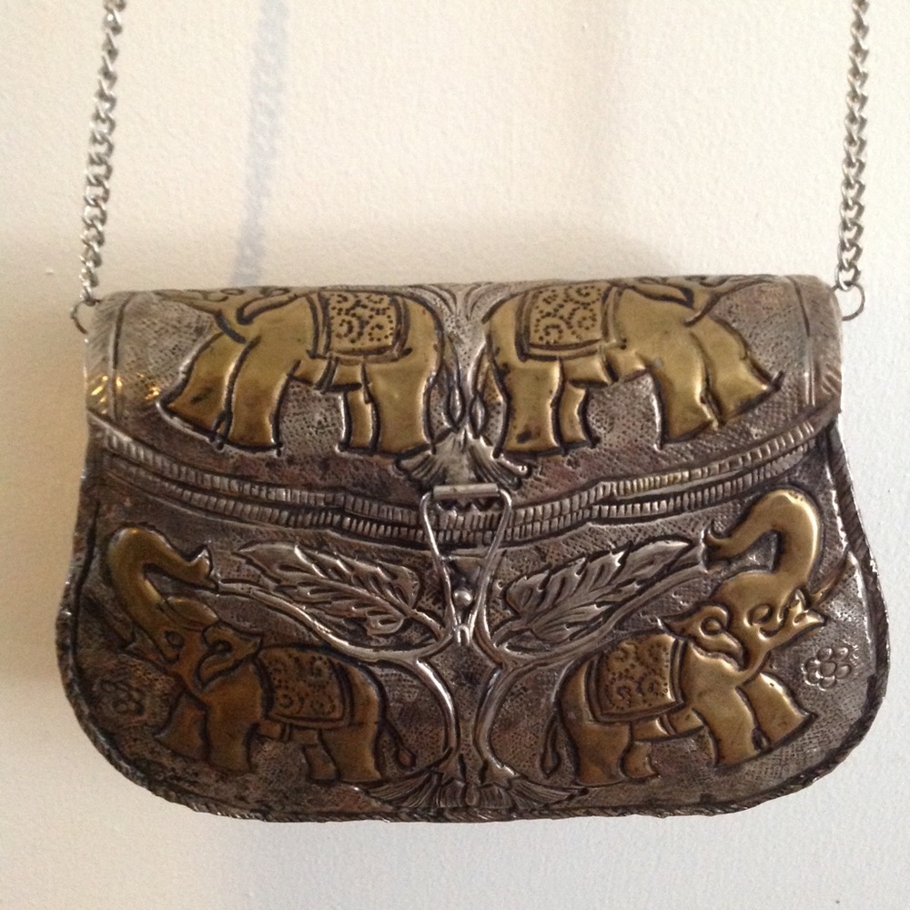 Vintage Elephant Shoulder Bag